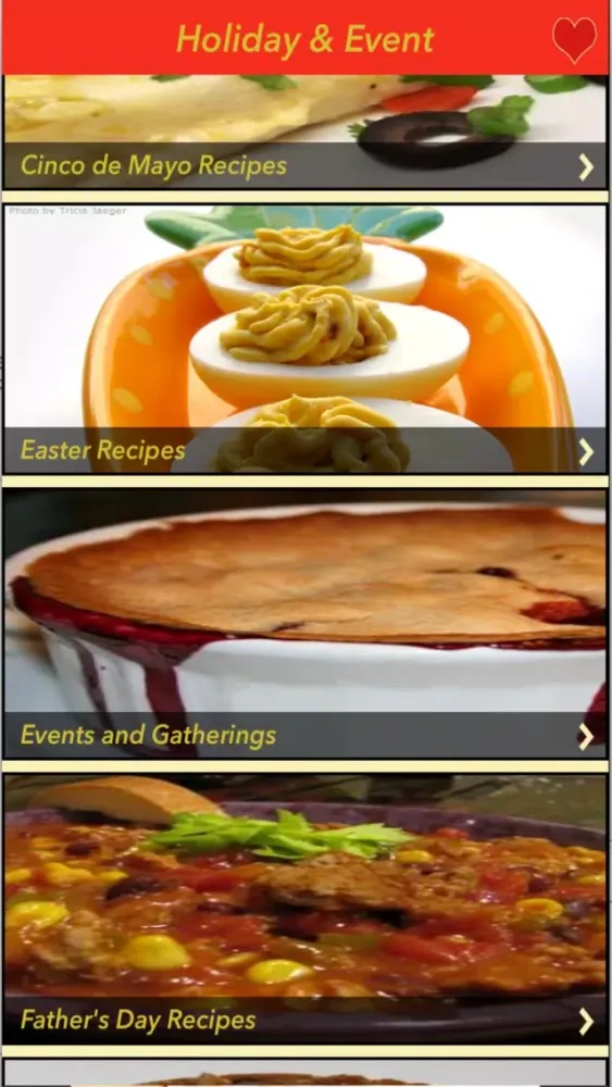 Скриншоты 5000+ Holiday&Event Recipes