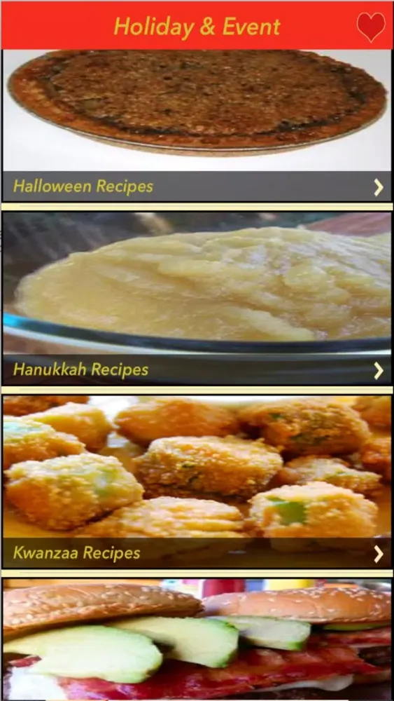 Скриншоты 5000+ Holiday&Event Recipes