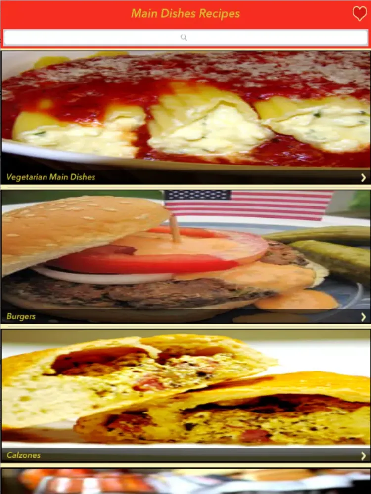 20000+ Main Dish Recipes iPad  سکرین شاٹس