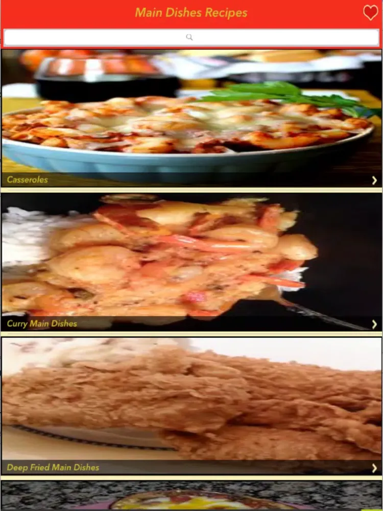 20000+ Main Dish Recipes iPad  سکرین شاٹس
