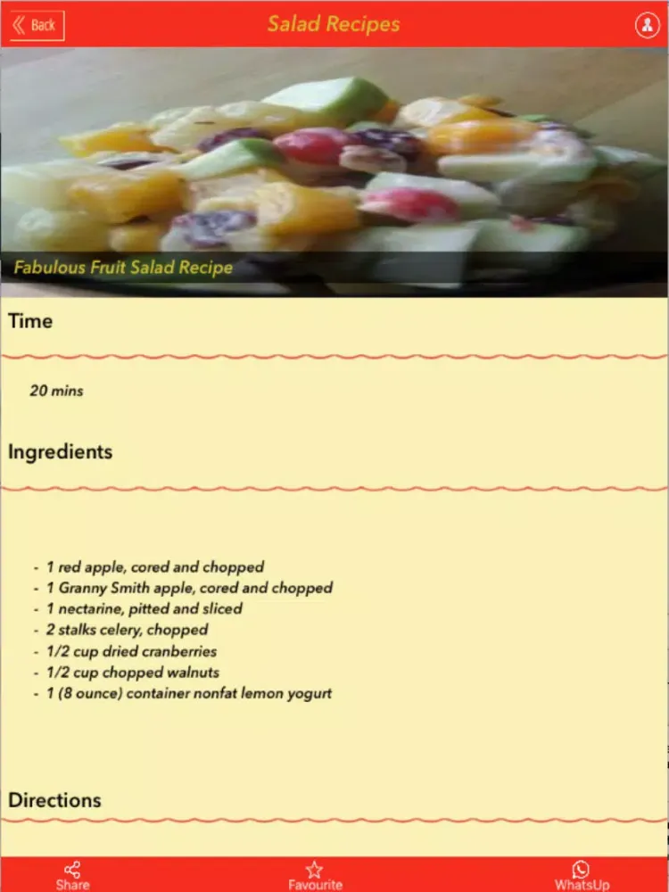 Tangkapan skrin 2000+ Salad Recipes iPad 