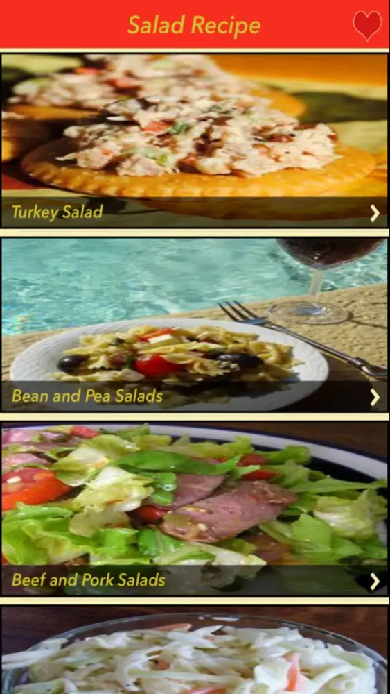 Tangkapan skrin 2000+ Salad Recipes