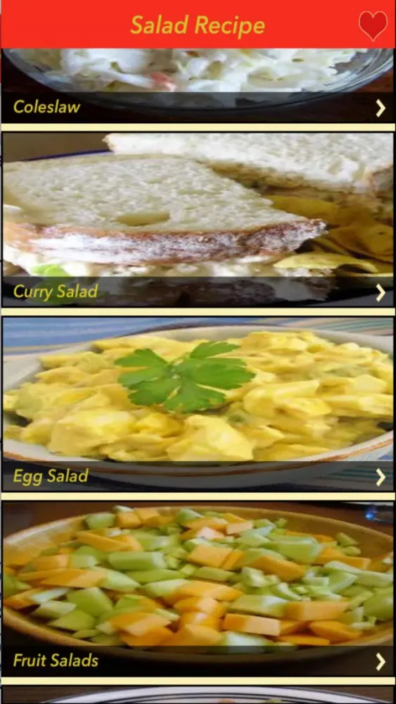 Tangkapan skrin 2000+ Salad Recipes