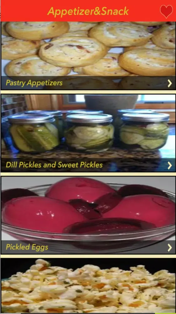 3000+ Appetizer & Snack Recipe Ekran Görüntüleri