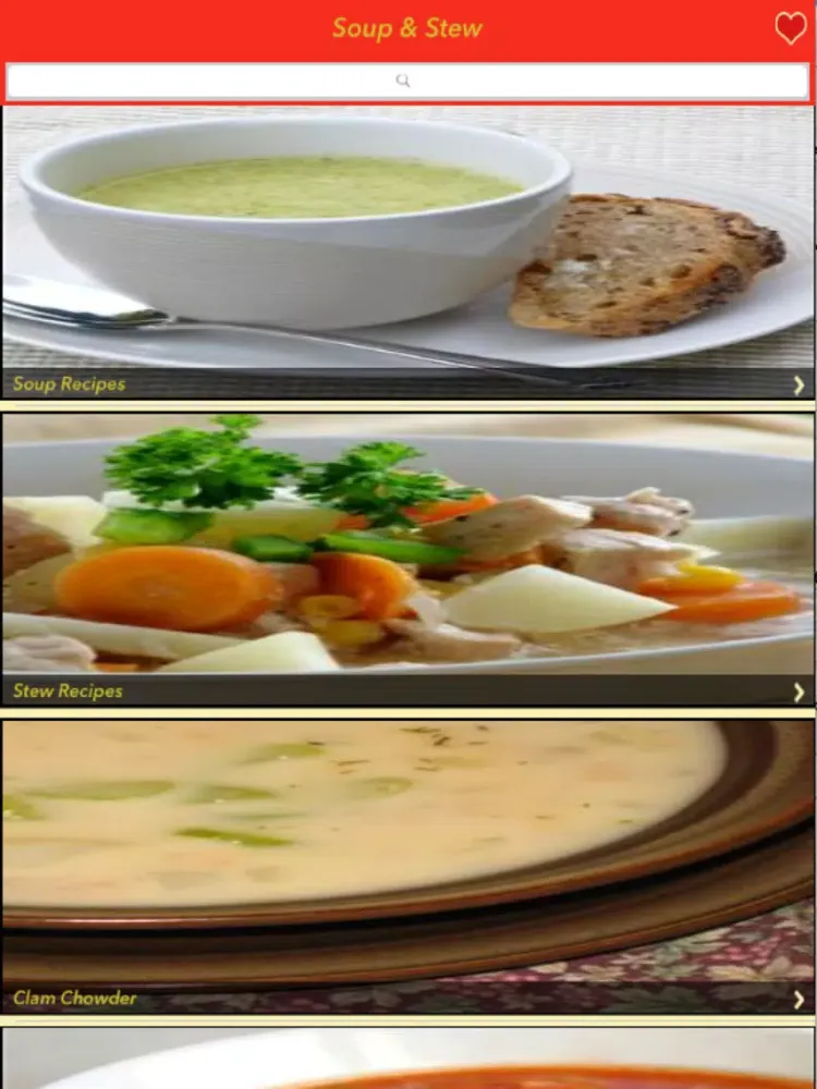 2000+ Soup&Stew Recipes iPad  سکرین شاٹس