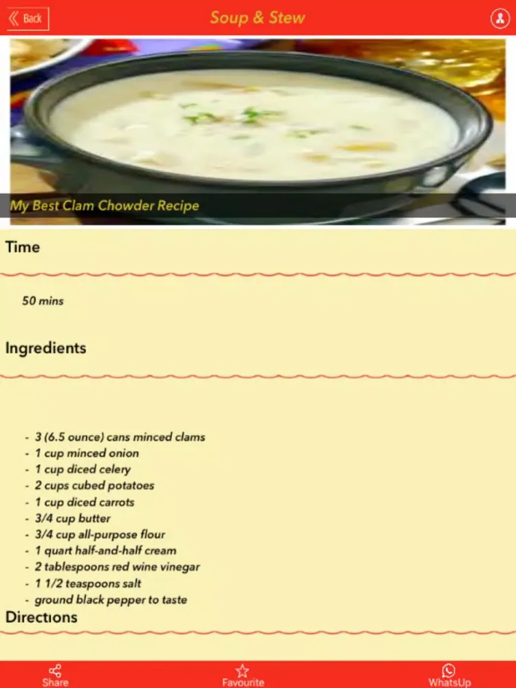 2000+ Soup&Stew Recipes iPad  سکرین شاٹس