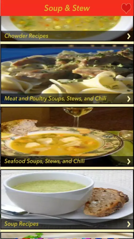 2000+ Soup&Stew Recipes سکرین شاٹس