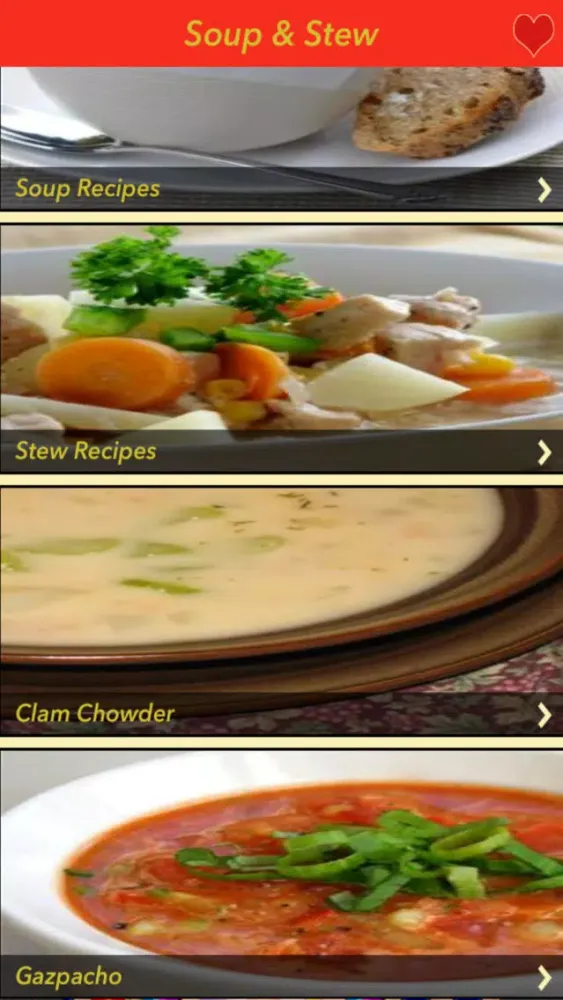 2000+ Soup&Stew Recipes سکرین شاٹس