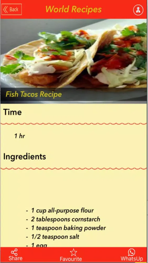 Captures d'écran de 3000+ World Recipes