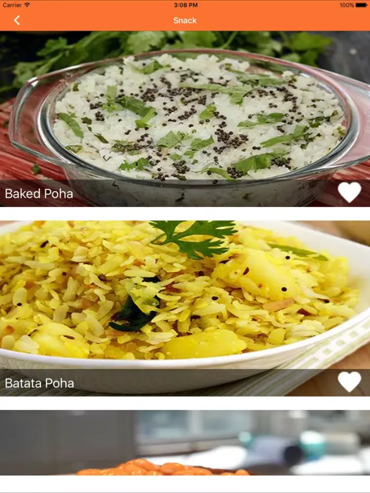 Скриншоты Healthy Snacks & Breakfast recipes : Vast collection with daily additions iPad 