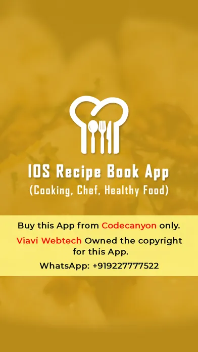 RecipesBook App স্ক্রিনশট