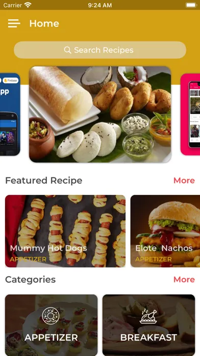 RecipesBook App স্ক্রিনশট