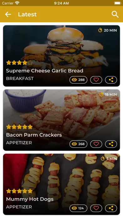 RecipesBook App স্ক্রিনশট