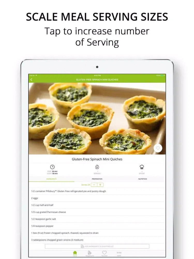 Healthy Vegetarian Recipes | Cooking Guide iPad  স্ক্রিনশট