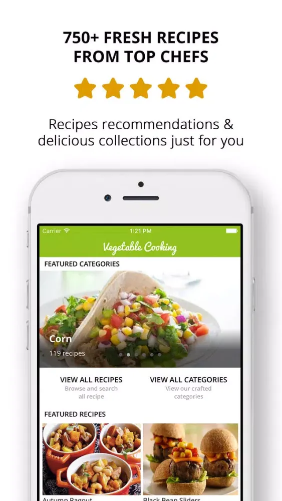 Healthy Vegetarian Recipes | Cooking Guide স্ক্রিনশট