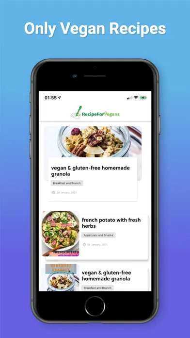 Recipe for Vegans应用截图