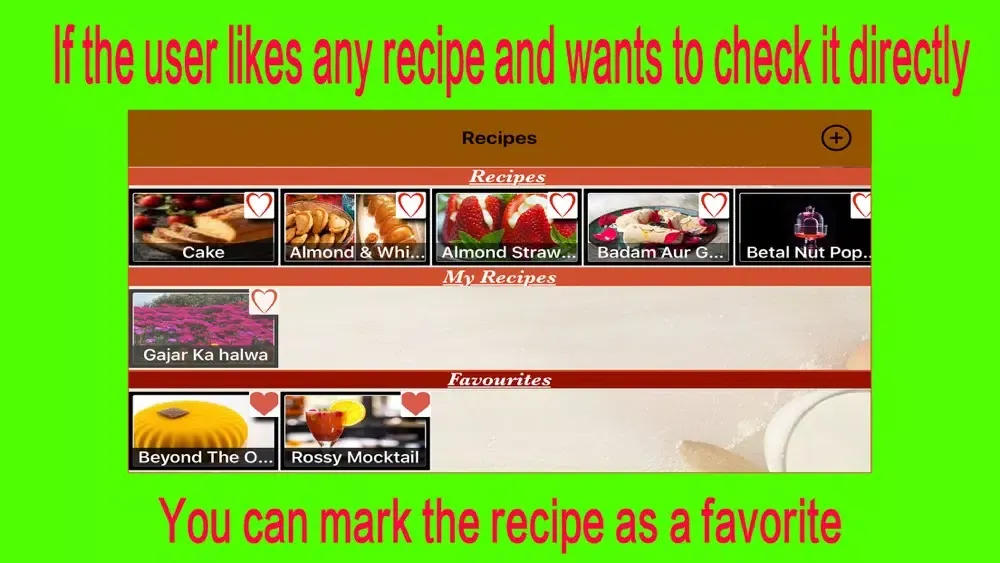 Zrzuty ekranu Recipe Gyaan