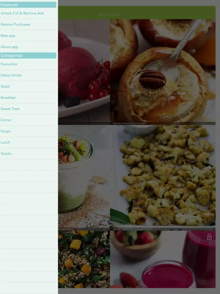 Detox Power iPad  Screenshots
