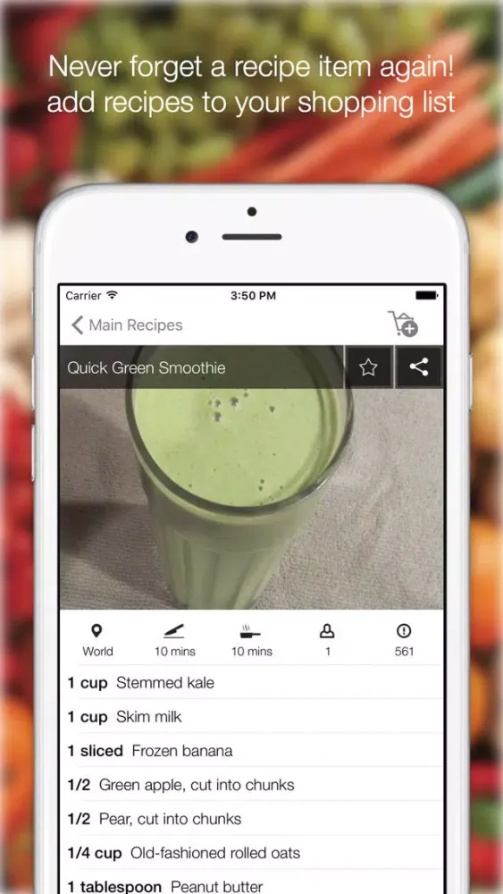 Tangkapan skrin Green Smoothie Recipes - Find All Delicious Recipes