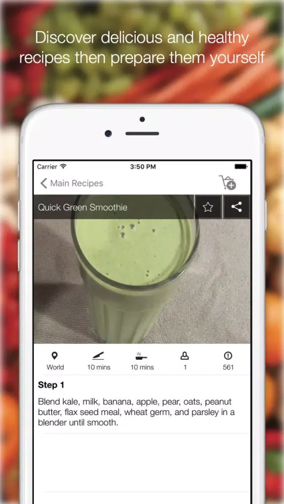 Tangkapan skrin Green Smoothie Recipes - Find All Delicious Recipes