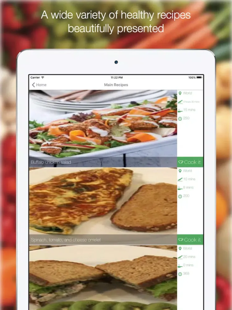 Captures d'écran de Pregnancy Recipes - Dessert & Snacks Recipes - Find All Delicious Recipes iPad 