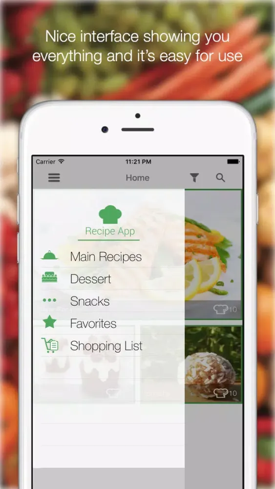 Captures d'écran de Pregnancy Recipes - Dessert & Snacks Recipes - Find All Delicious Recipes