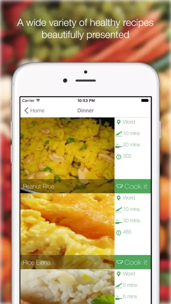 Rice Recipes - Dinner & Lunch Recipes - Find All The Delicious Recipes Screenshots