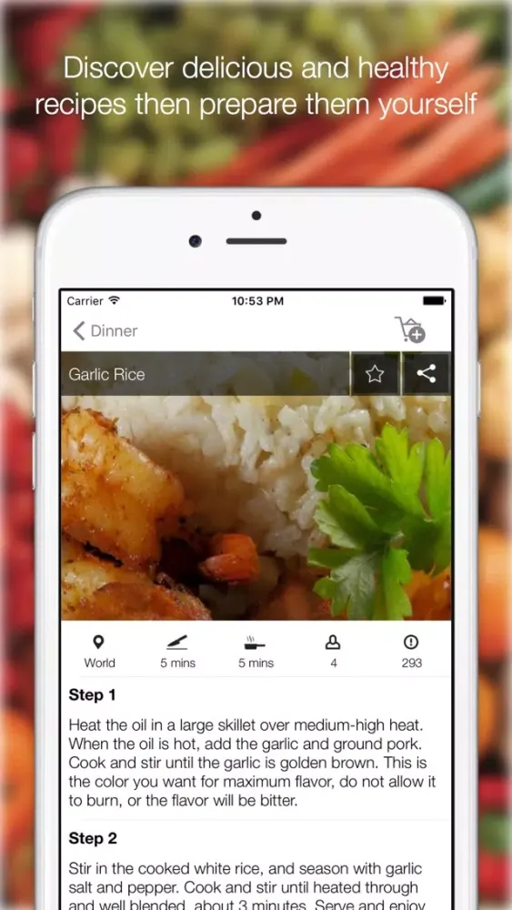 Rice Recipes - Dinner & Lunch Recipes - Find All The Delicious Recipes Screenshots