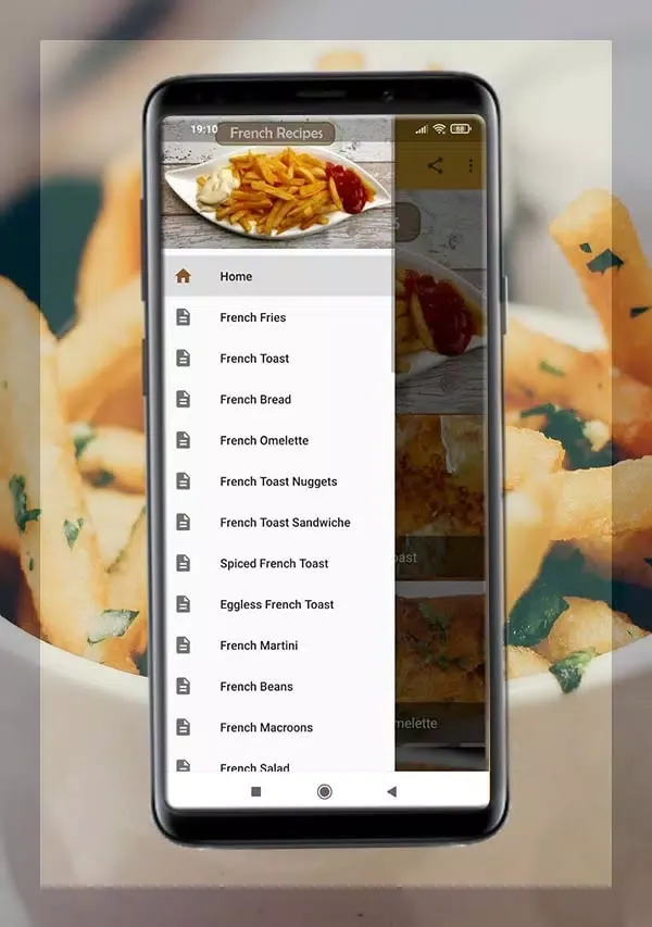 French Recipes Ekran Görüntüleri