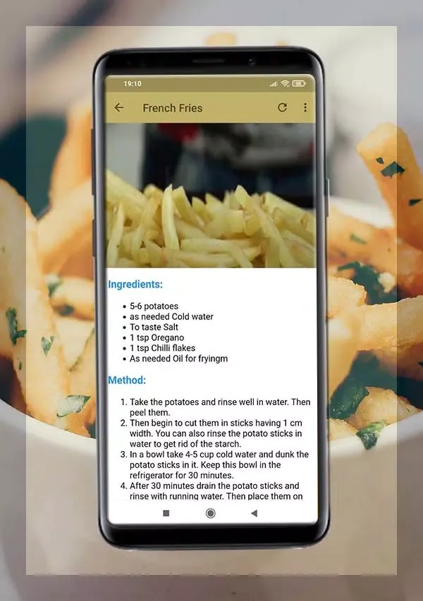 French Recipes Ekran Görüntüleri