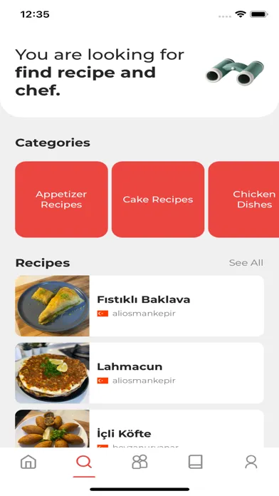Reciples Screenshots