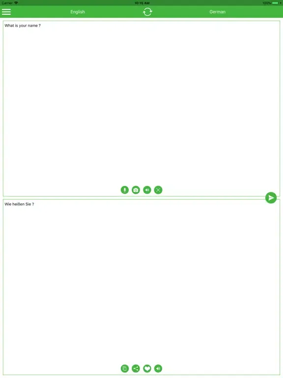 تصاویر English-German Translator iPad 