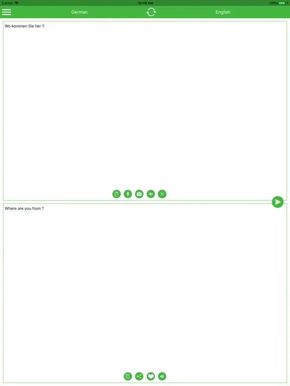تصاویر English-German Translator iPad 
