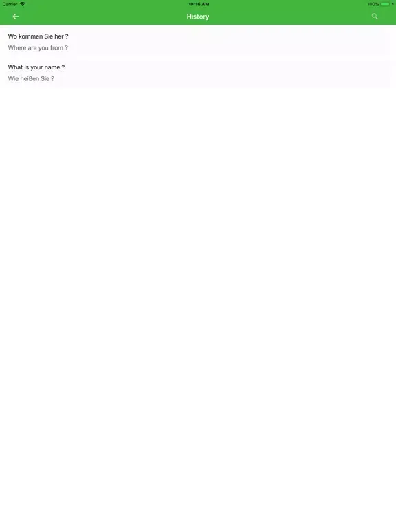 تصاویر English-German Translator iPad 