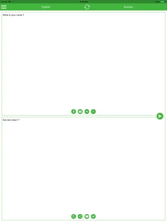 Zrzuty ekranu Russian-English Translator iPad 