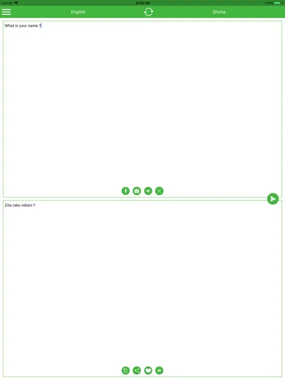 Shona English Translator iPad  سکرین شاٹس