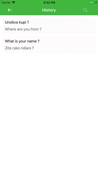 Shona English Translator سکرین شاٹس