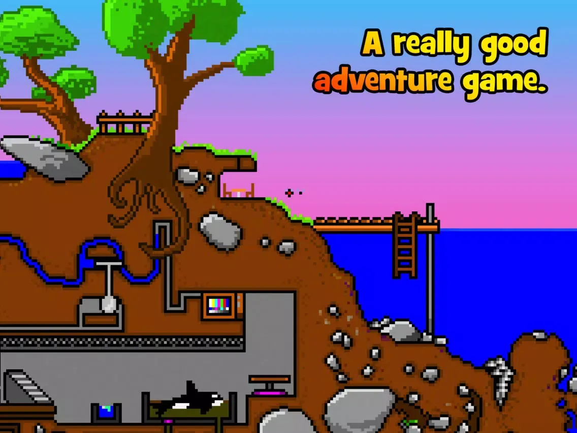 Little Caves: The Legend of Princess Pixel iPad  Screenshots