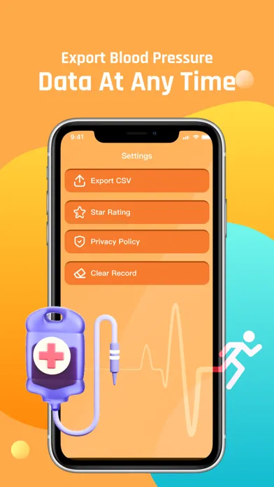ภาพหน้าจอของ HealthScribe-BP Manage