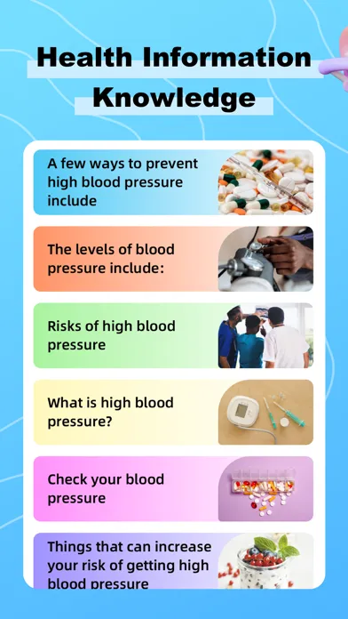 Palm Blood Pressure-Easy&Log应用截图