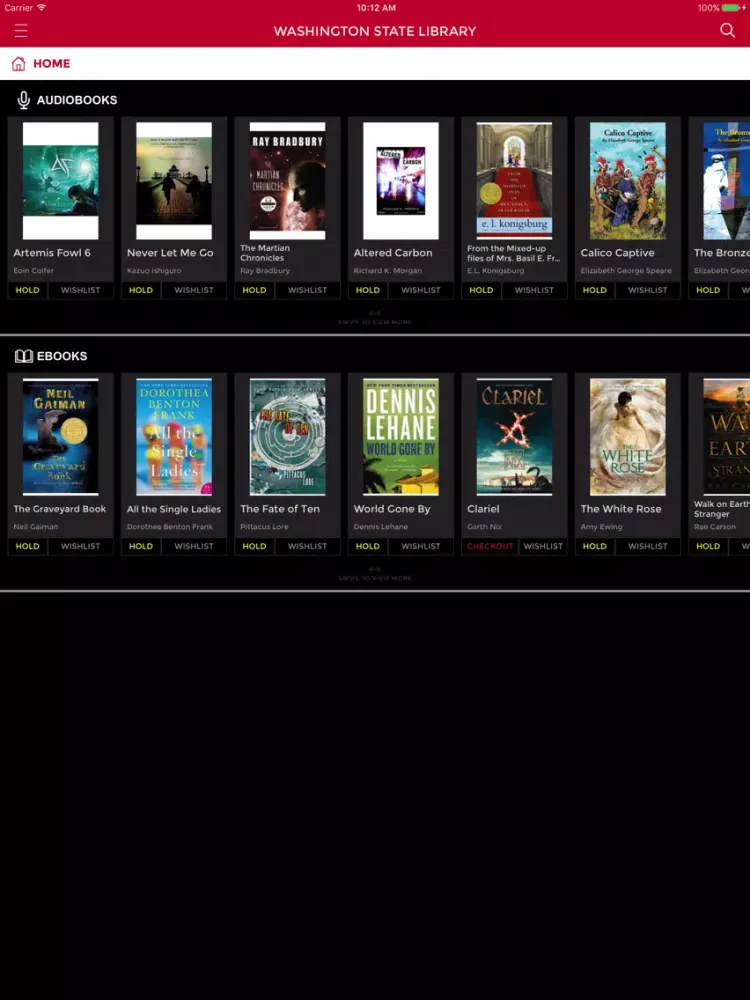 Скриншоты RBdigital iPad 