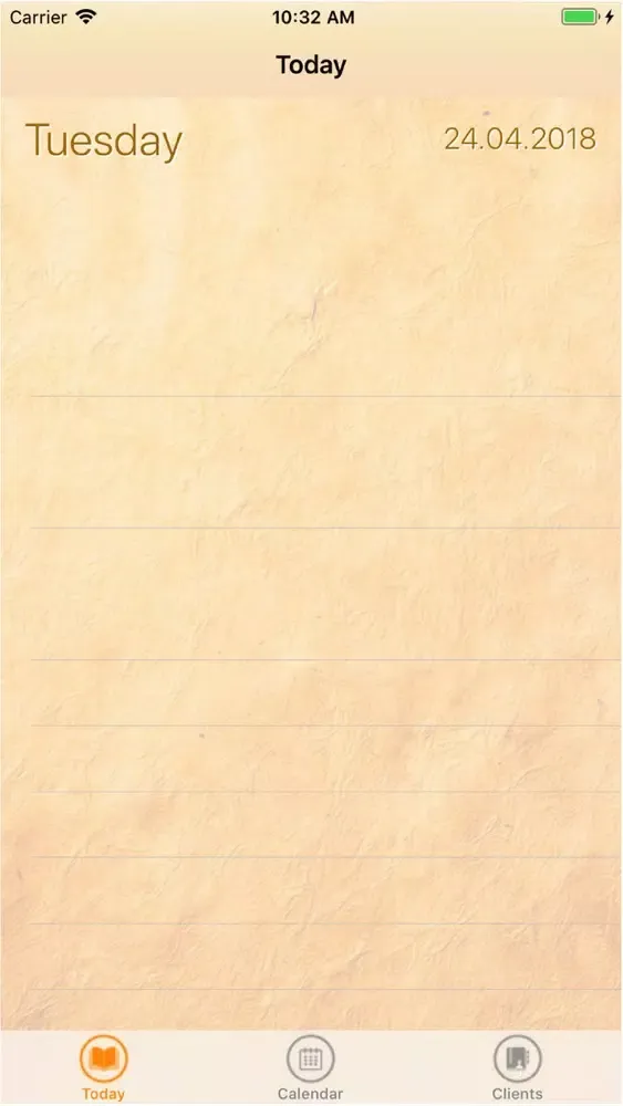Zrzuty ekranu Calendar Notebook: Easy Record
