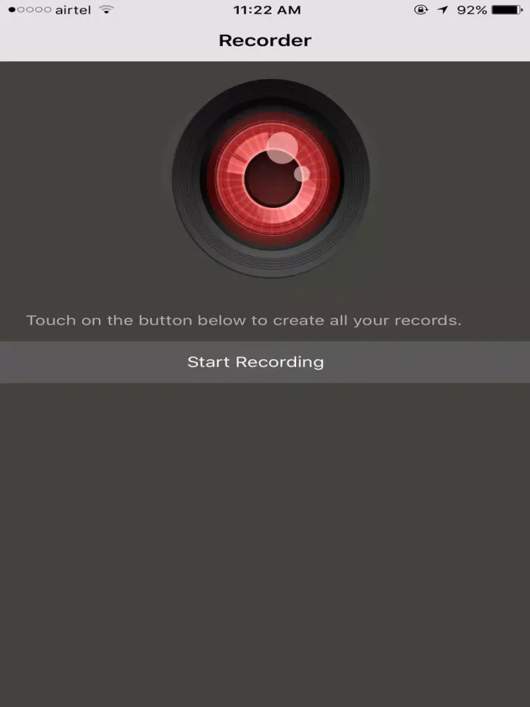 Video Recorder - record your videos Free iPad  স্ক্রিনশট
