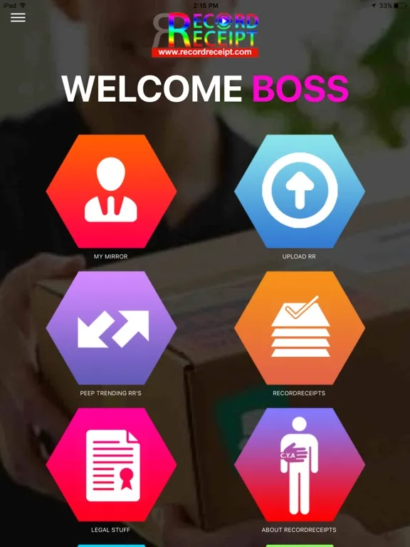 Capturas de pantalla de RecordReceipt Best C.Y.A Tool iPad 