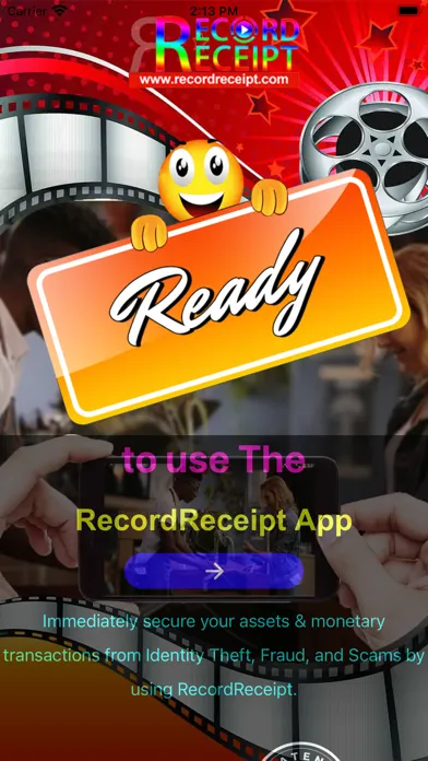 Capturas de pantalla de RecordReceipt Best C.Y.A Tool