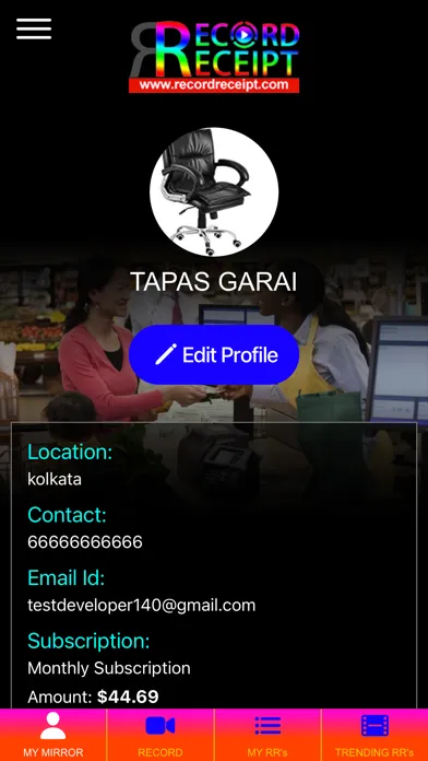 Capturas de pantalla de RecordReceipt Best C.Y.A Tool