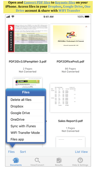 PDF to Keynote by PDF2Office স্ক্রিনশট