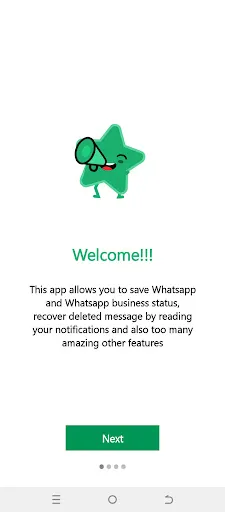 Captures d'écran de Recovery Deleted Messages