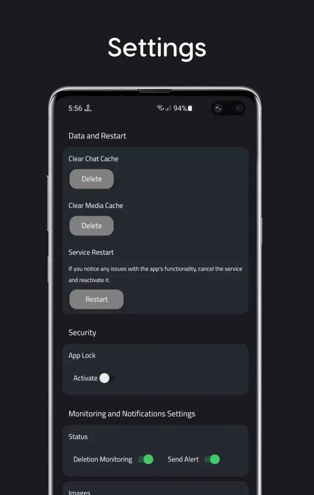 Captures d'écran de Recover Deleted Messages
