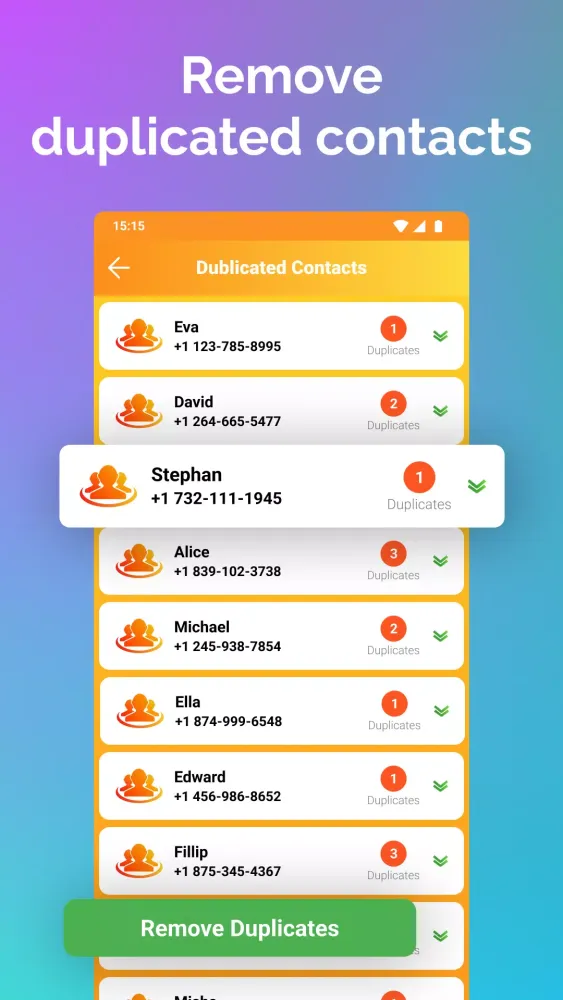 Recover Deleted Contacts Screenshots